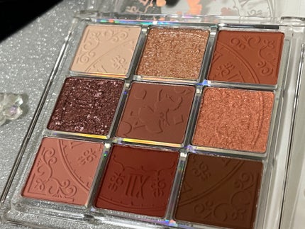 クォーツ 9色アイシャドウパレット(ドリームランドアイシャドウ)/ZEESEA/アイシャドウパレットを使ったクチコミ(2枚目)