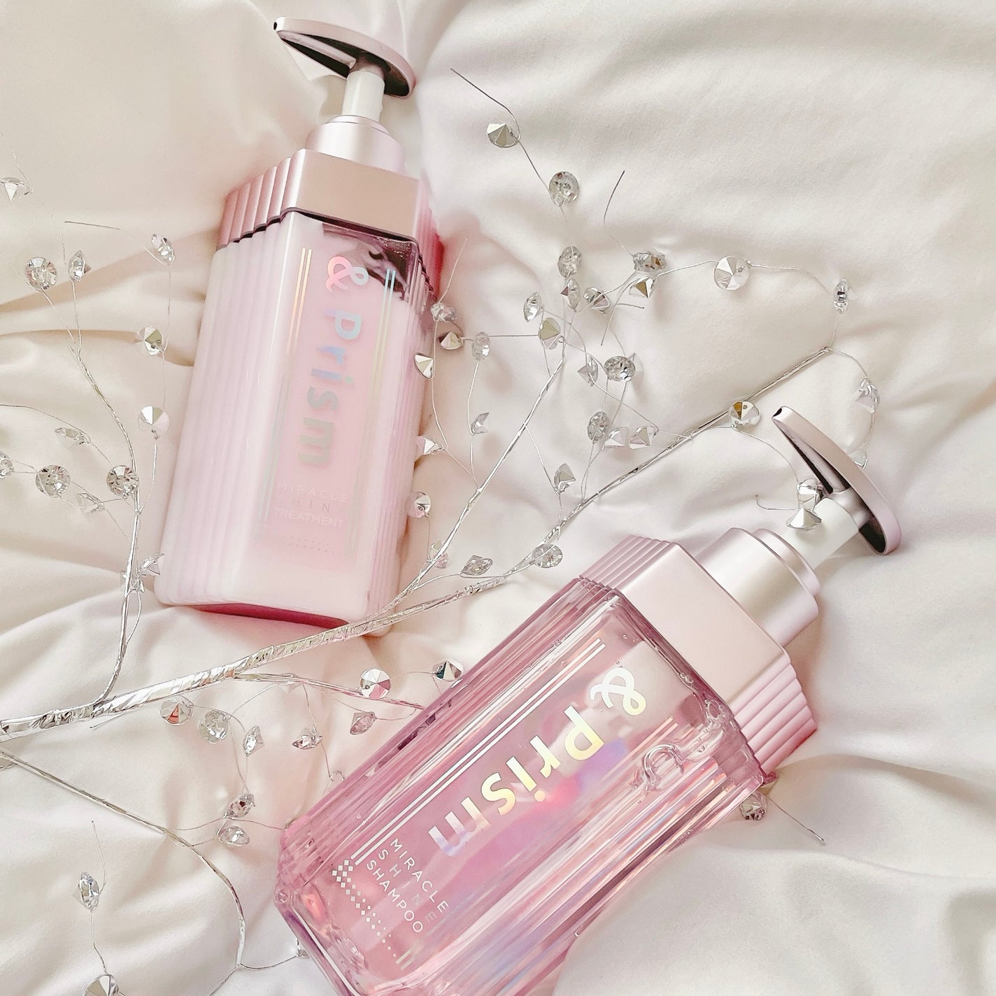 ミラクル シャイン シャンプー/ヘアトリートメント/&Prism/市販シャンプーを使ったクチコミ(1枚目)