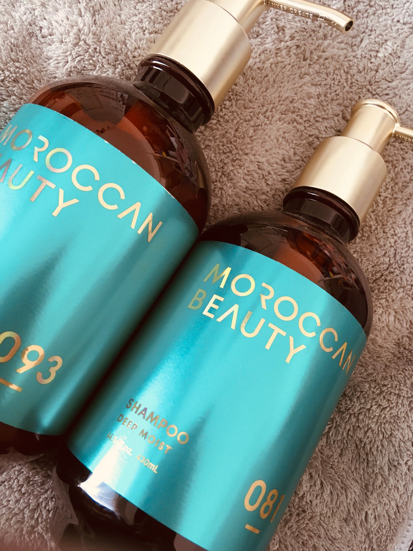 ディープモイスト シャンプー/ ヘアトリートメント/モロッカンビューティ/市販シャンプーを使ったクチコミ(1枚目)