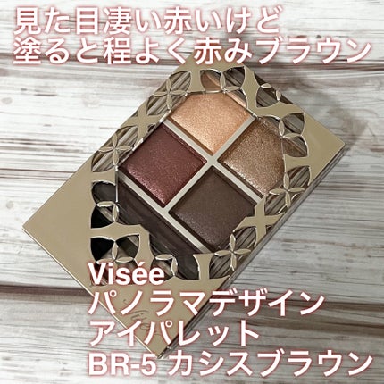 パノラマデザイン アイパレット/Visée/アイシャドウパレットを使ったクチコミ(1枚目)