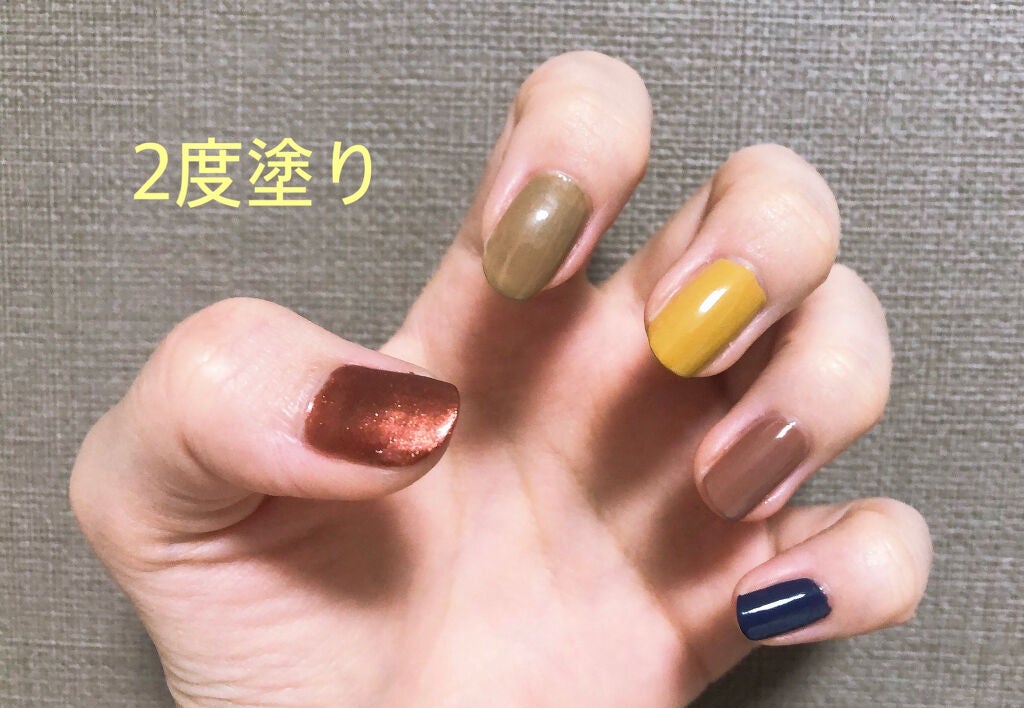 カラフルネイルズ/キャンメイク/マニキュアを使ったクチコミ(3枚目)