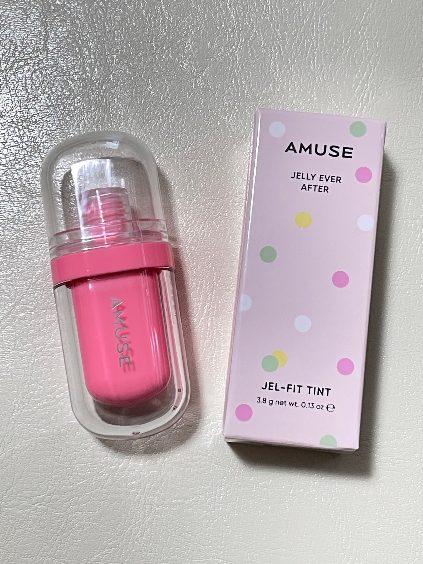 ジェルフィットティント/AMUSE/リップティントを使ったクチコミ(1枚目)