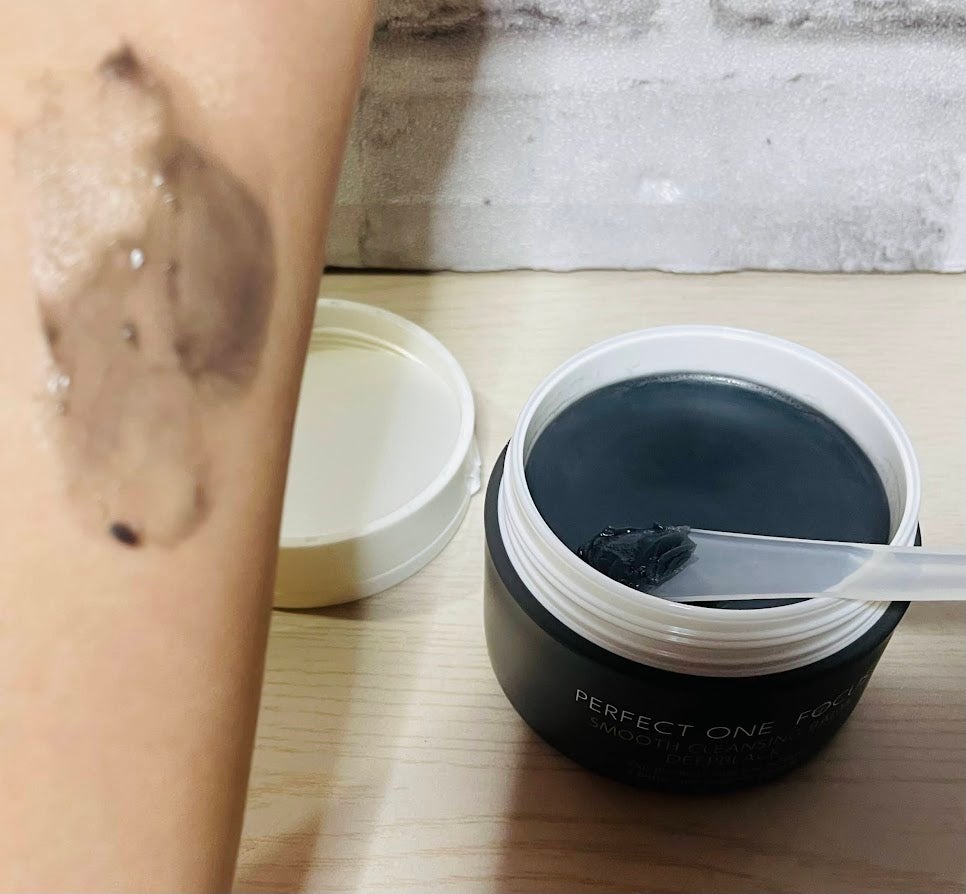 パーフェクトワンフォーカス スムースクレンジングバーム ディープブラック/PERFECT ONE FOCUS/クレンジングバームを使ったクチコミ(4枚目)