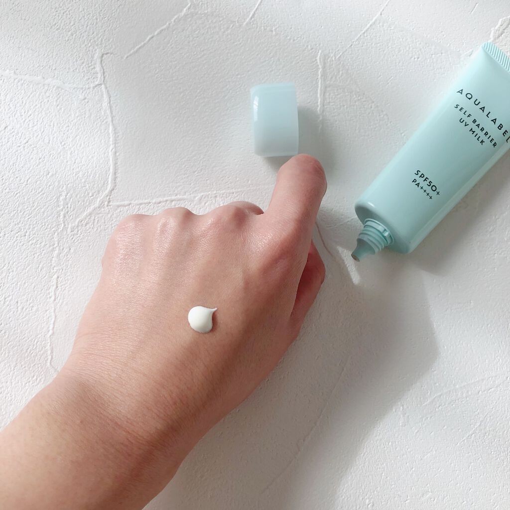 セルフバリア UV ミルク/アクアレーベル/乳液を使ったクチコミ(2枚目)