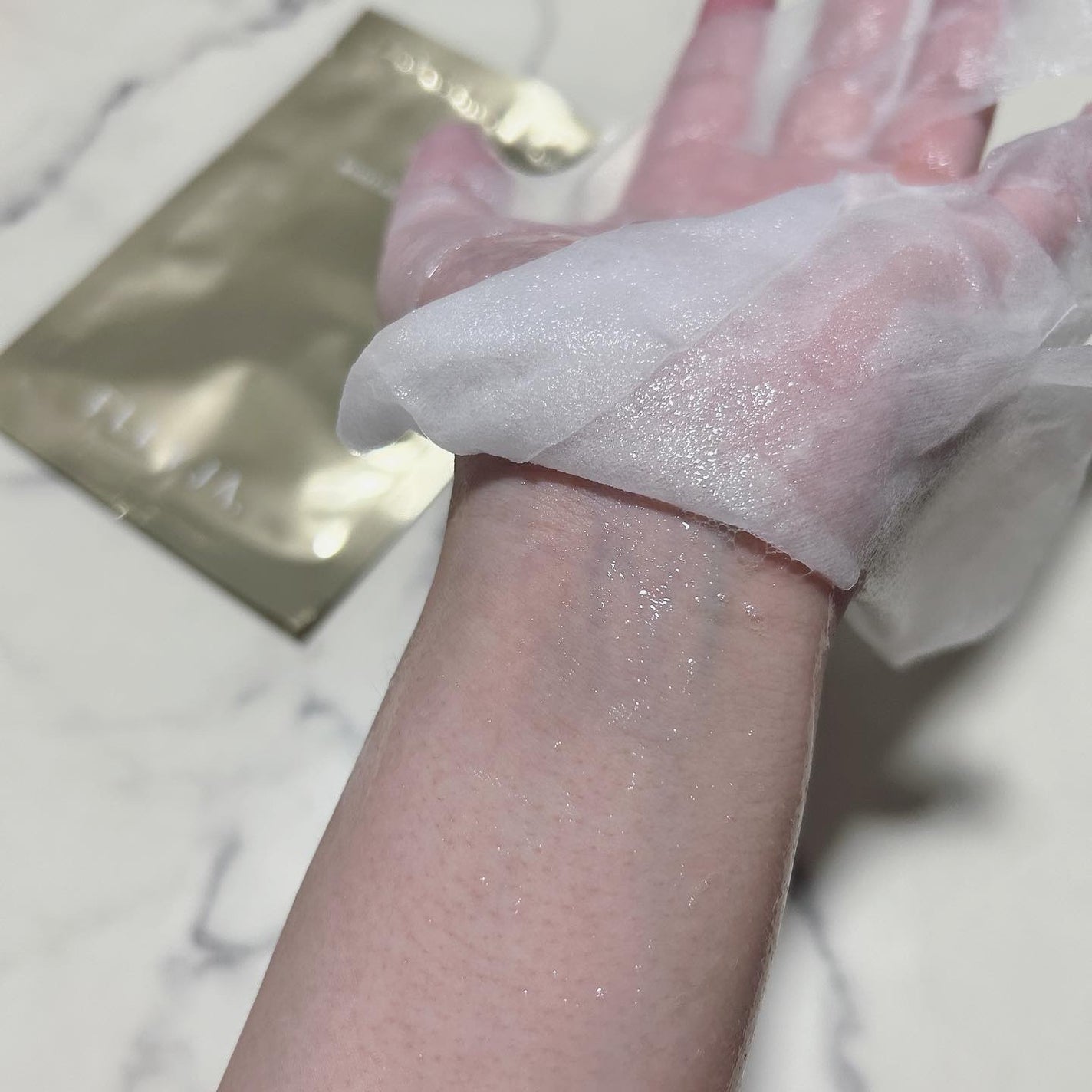 モイストパワーフェイスマスク/FLEYJA/シートマスク・パックを使ったクチコミ(7枚目)