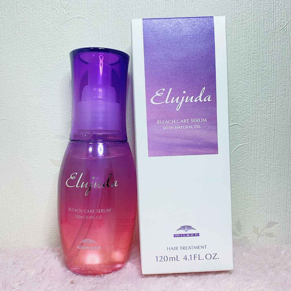 エルジューダブリーチケアセラム/ミルボン/ヘアオイルを使ったクチコミ(1枚目)