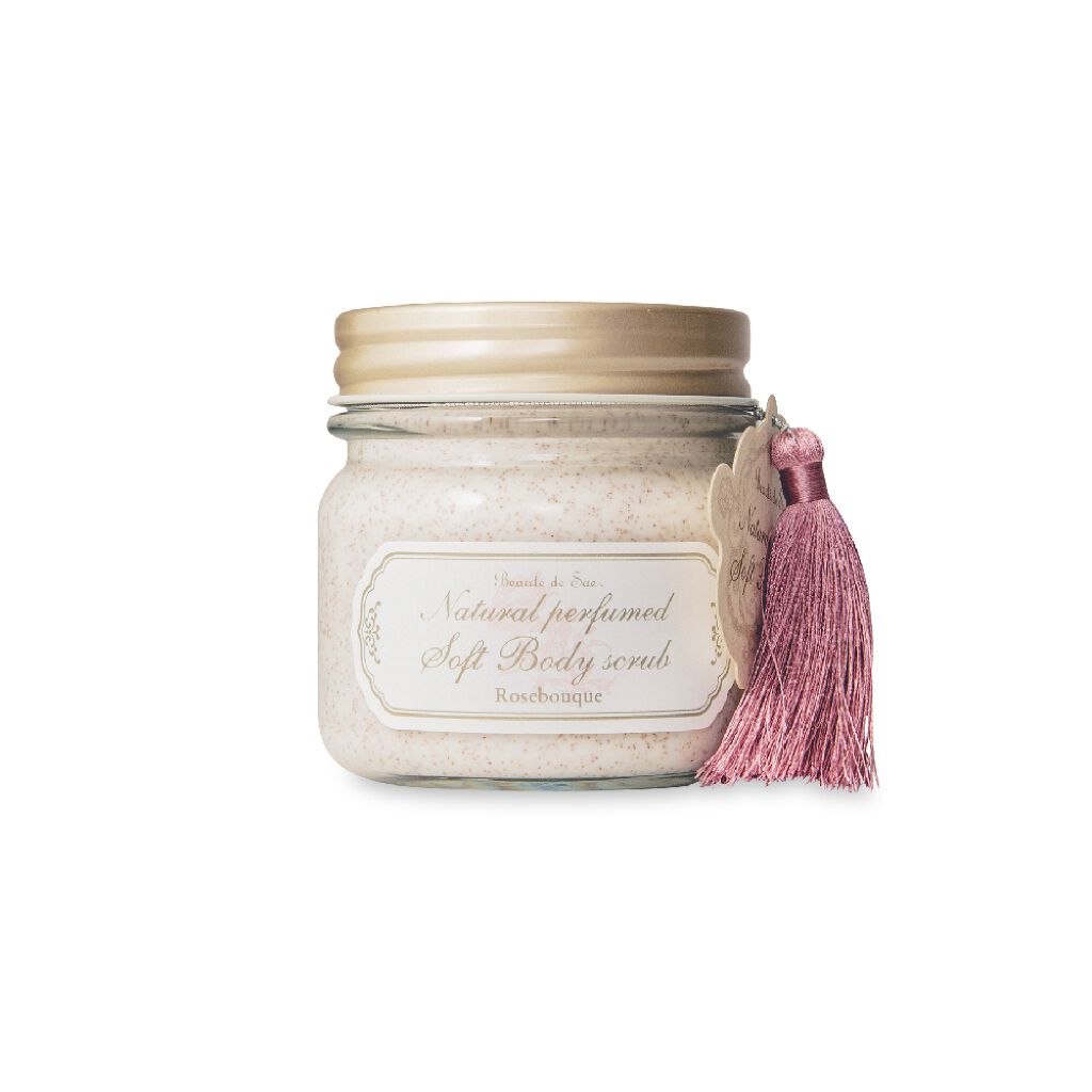 ボーテ デュ サエ ナチュラルパフュームド ソフトボディスクラブ 〜ローズブーケ〜