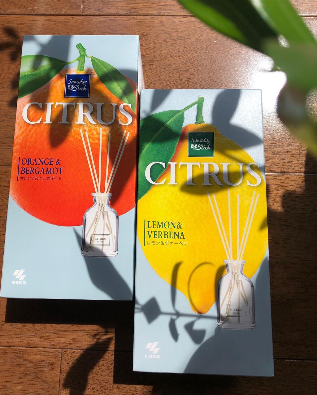 香るスティック　シトラスオレンジ&ベルガモット/サワデー/ルームフレグランスを使ったクチコミ（2枚目）