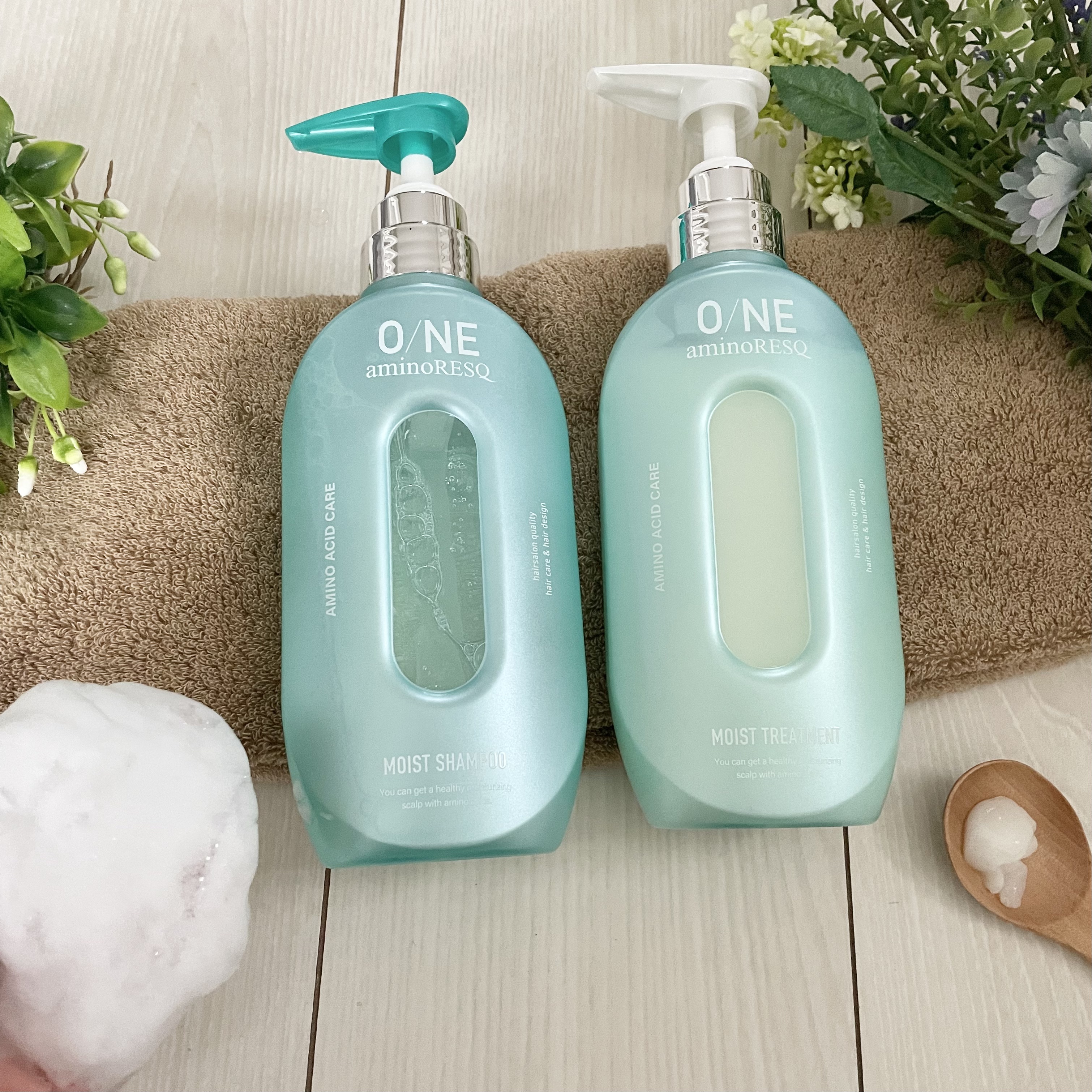 ワン アミノレスキューモイストシャンプー/トリートメント/アミノレスキュー/市販シャンプーを使ったクチコミ（3枚目）