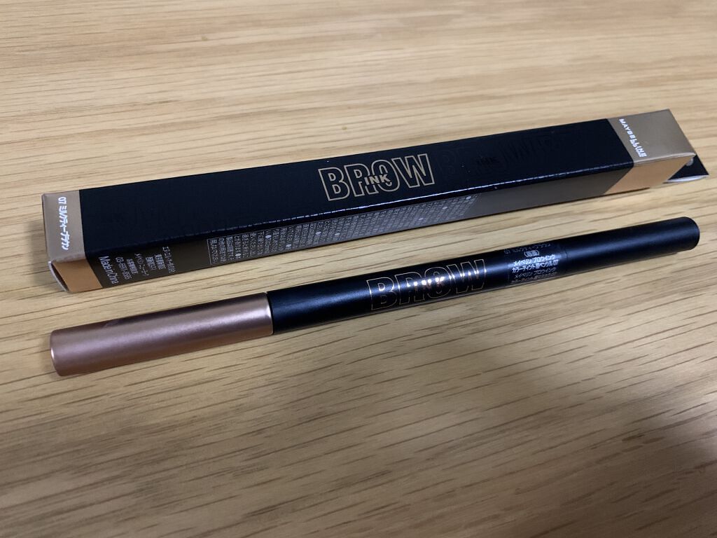 ブロウインク カラーティントデュオ/MAYBELLINE NEW YORK/眉ティントを使ったクチコミ（2枚目）