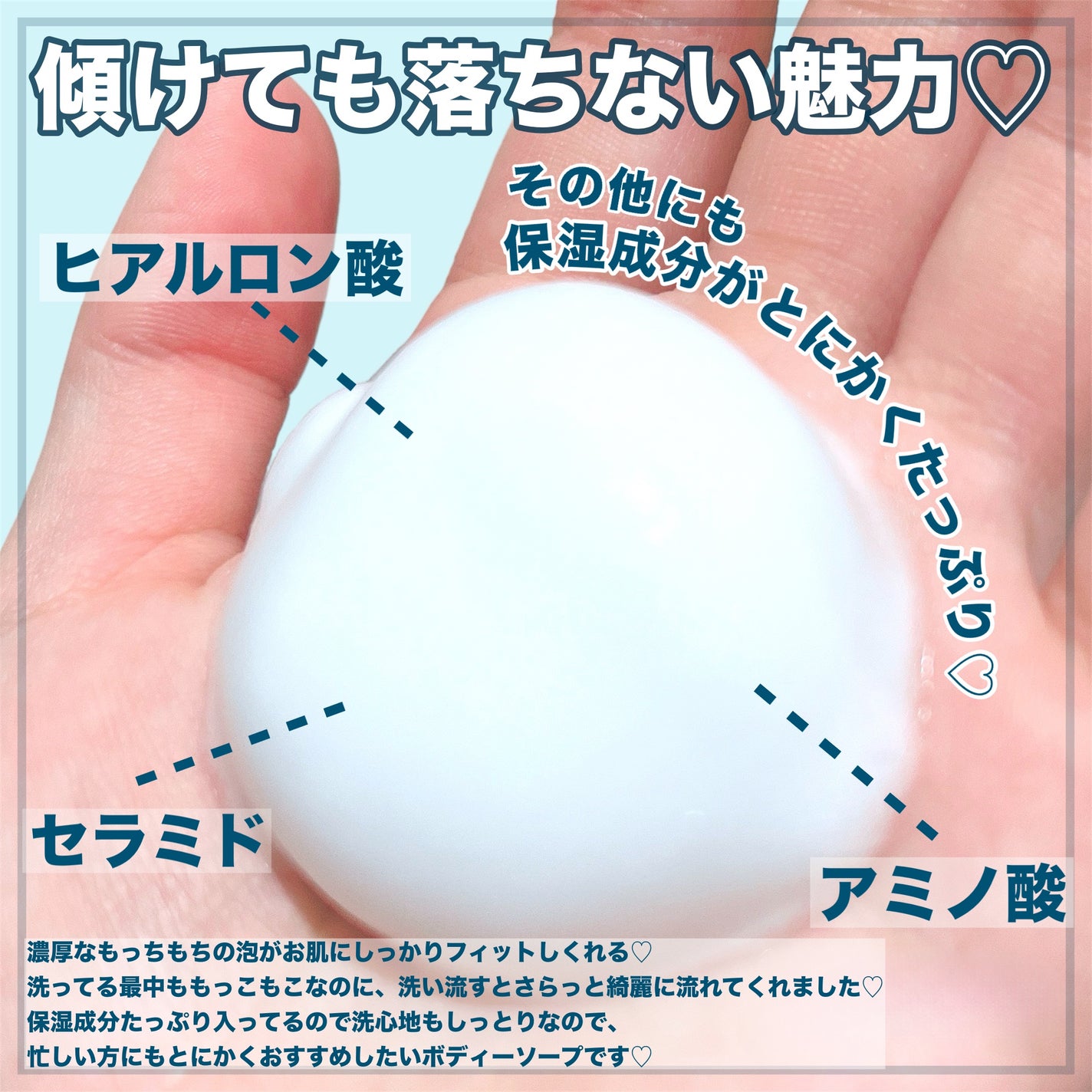 泡のボディソープ/カウブランド無添加/ボディソープを使ったクチコミ(5枚目)