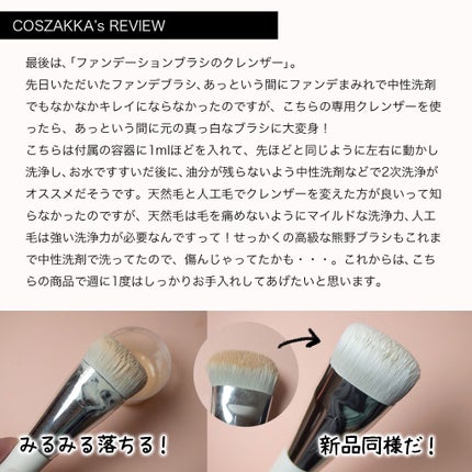 ブラシクレンジングシート/THE TOOL LAB/その他化粧小物を使ったクチコミ(4枚目)