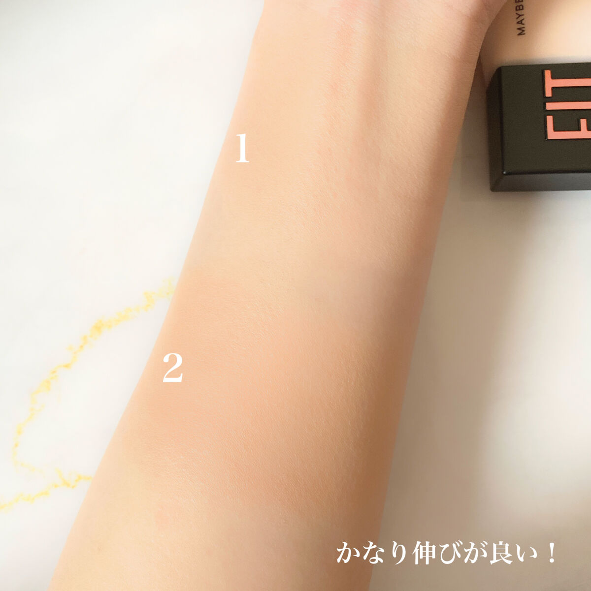 フィットミー フレッシュ ティント/MAYBELLINE NEW YORK/ベースメイクを使ったクチコミ（3枚目）