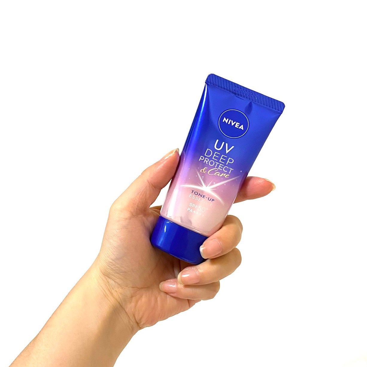 ニベアUV ディープ プロテクト&ケア トーンアップ エッセンス/ニベア/日焼け止めローションを使ったクチコミ(2枚目)