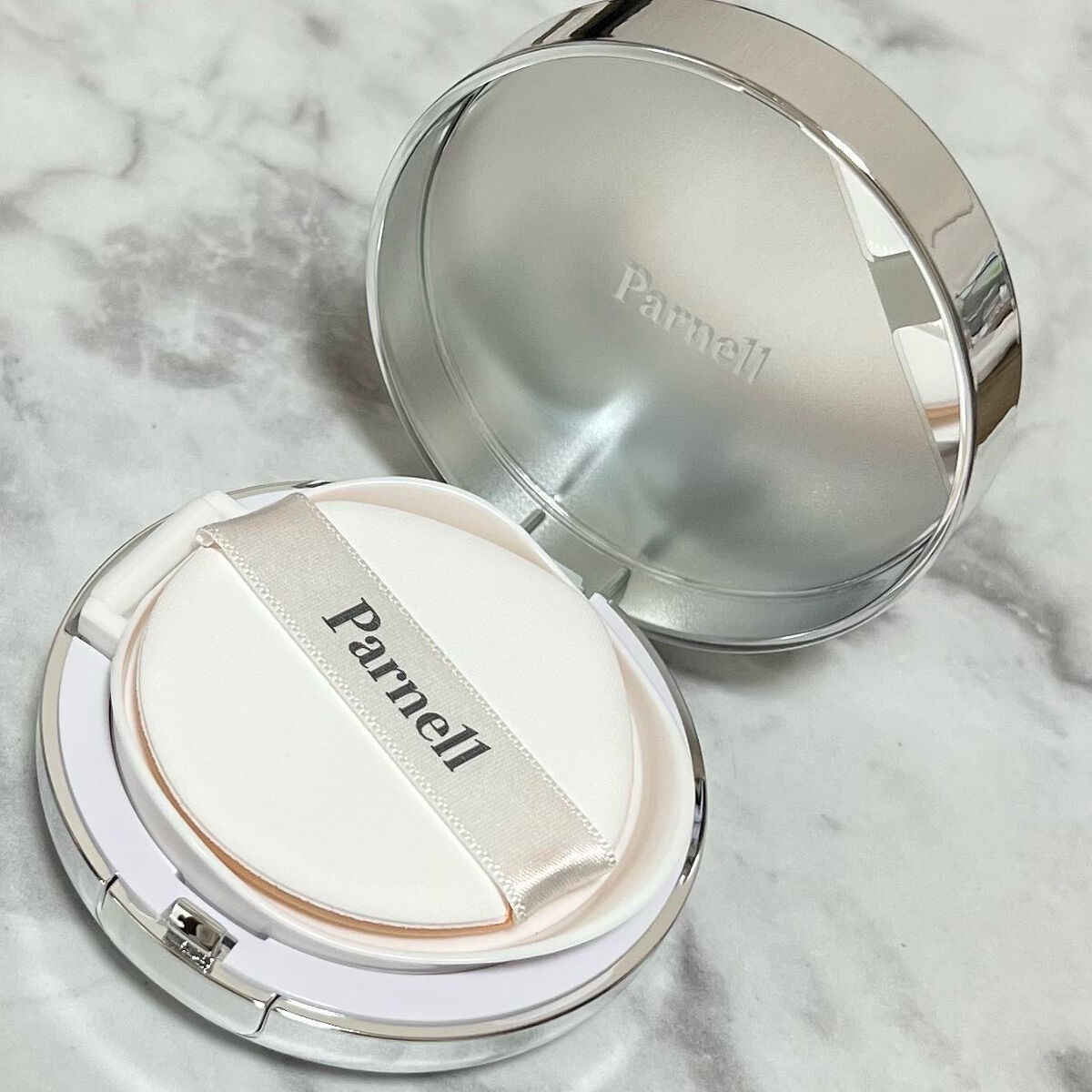 シカマヌ　セラム　クッションファンデ/parnell/クッションファンデーションを使ったクチコミ（2枚目）