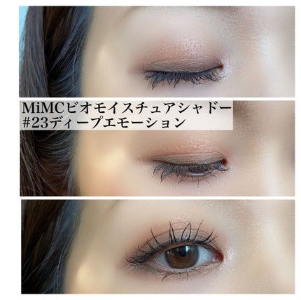 ビオモイスチュアシャドー/MiMC/アイシャドウパレットを使ったクチコミ(3枚目)