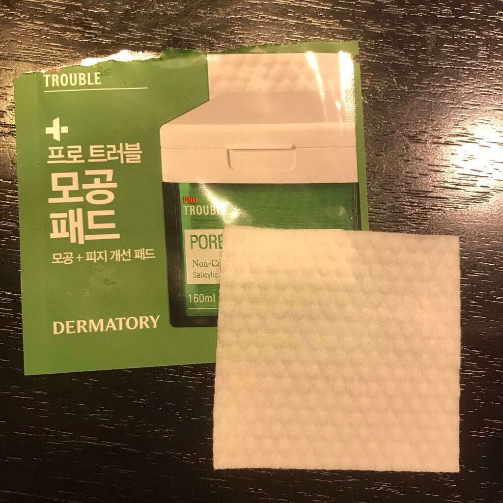 プロ トラブル ポア パッド/Dermatory/トナーパッドを使ったクチコミ(1枚目)