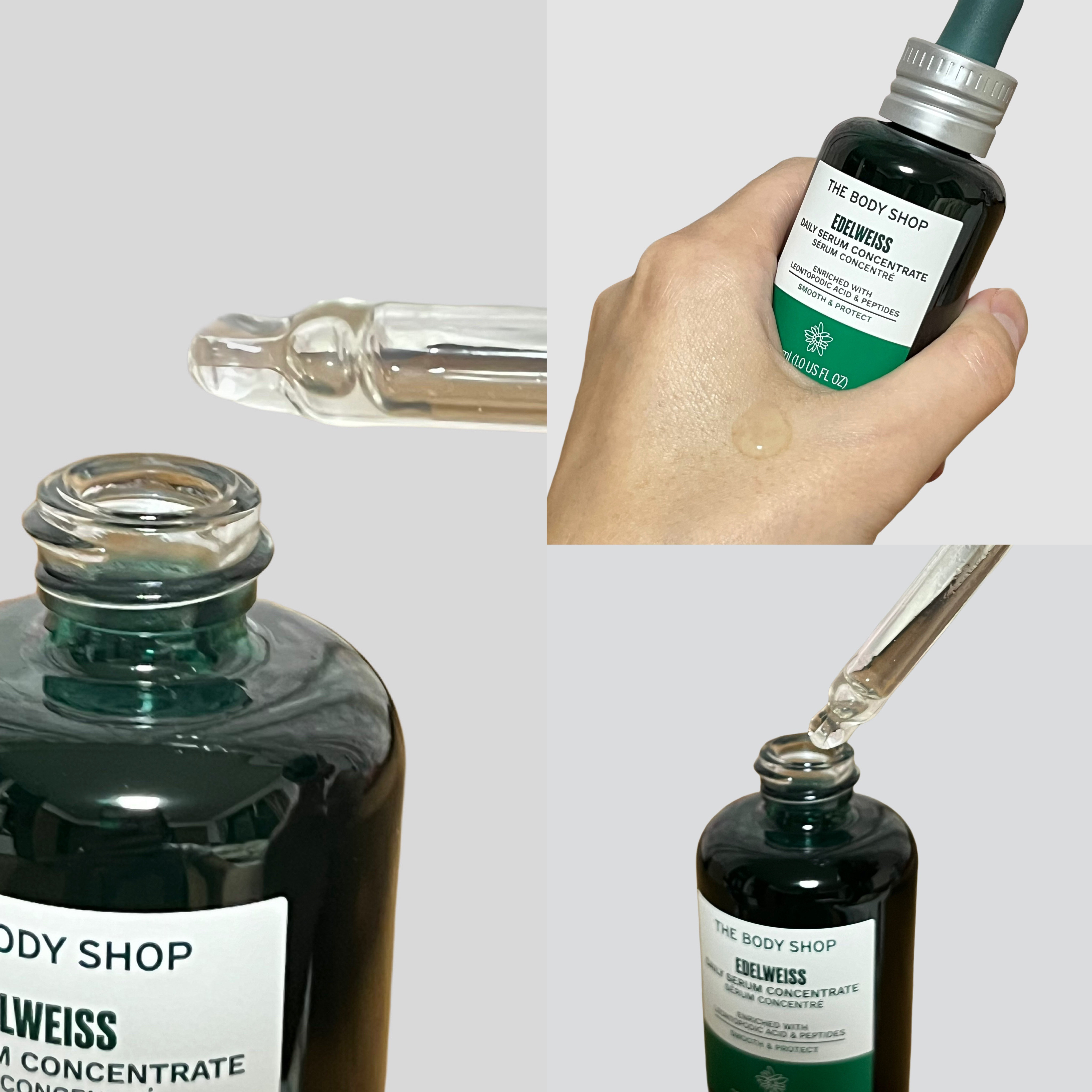 EDW コンセントレート セラム 30ml/THE BODY SHOP/美容液を使ったクチコミ（2枚目）