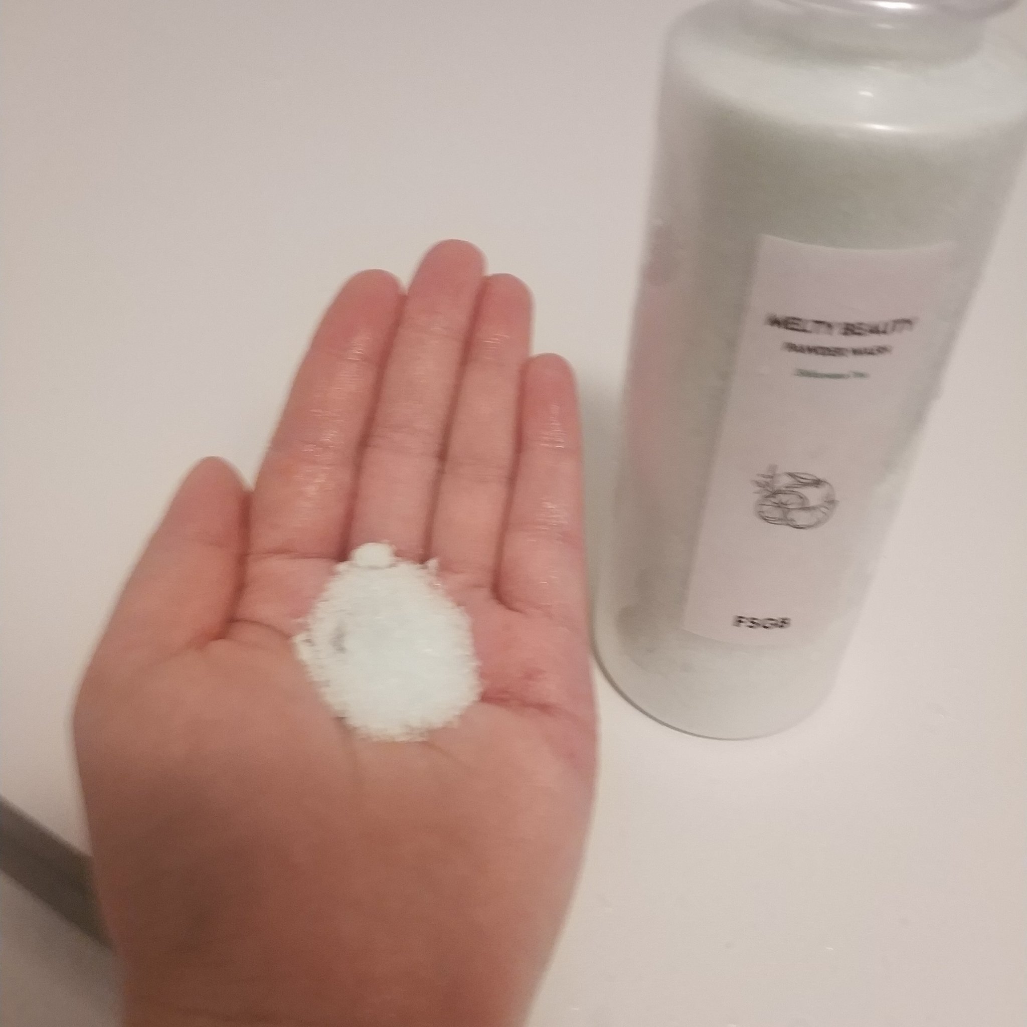 沖縄とろみ美容 パウダーウォッシュ シークヮーサーティー/FSGB/洗顔パウダーを使ったクチコミ（2枚目）