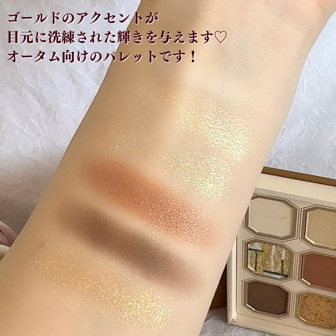 絵画アイシャドウパレット/MilleFée/アイシャドウパレットを使ったクチコミ（3枚目）