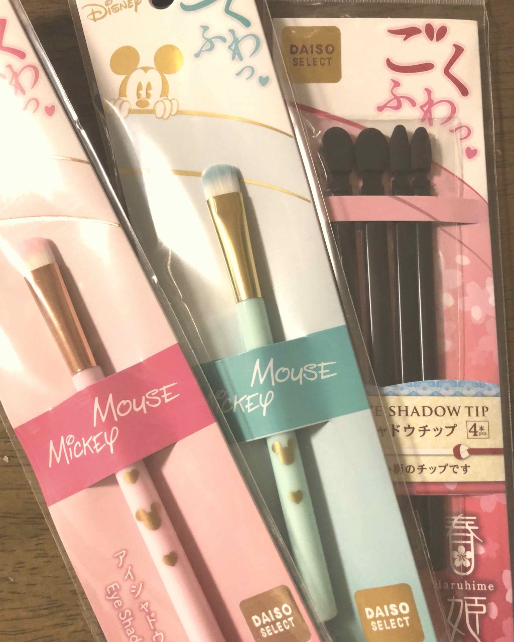 春姫 ロング アイシャドウ チップ/DAISO/メイクブラシを使ったクチコミ(1枚目)