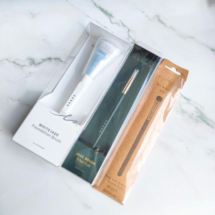 okhee 白玉ファンデーションブラシ/SOOA DOR/メイクブラシを使ったクチコミ(5枚目)