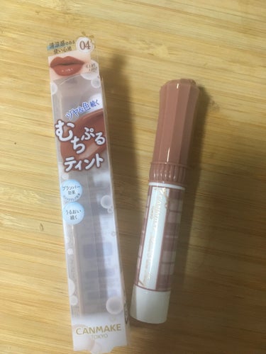 ずーーーっと気になっていたキャンメイクのむちぷるティント。

今回は04　チョコミルクを使ってみました。

イエベにピッタリのオシャレブラウンカラーでプランプ効果もあり◎

リップクリームなしでも塗れる