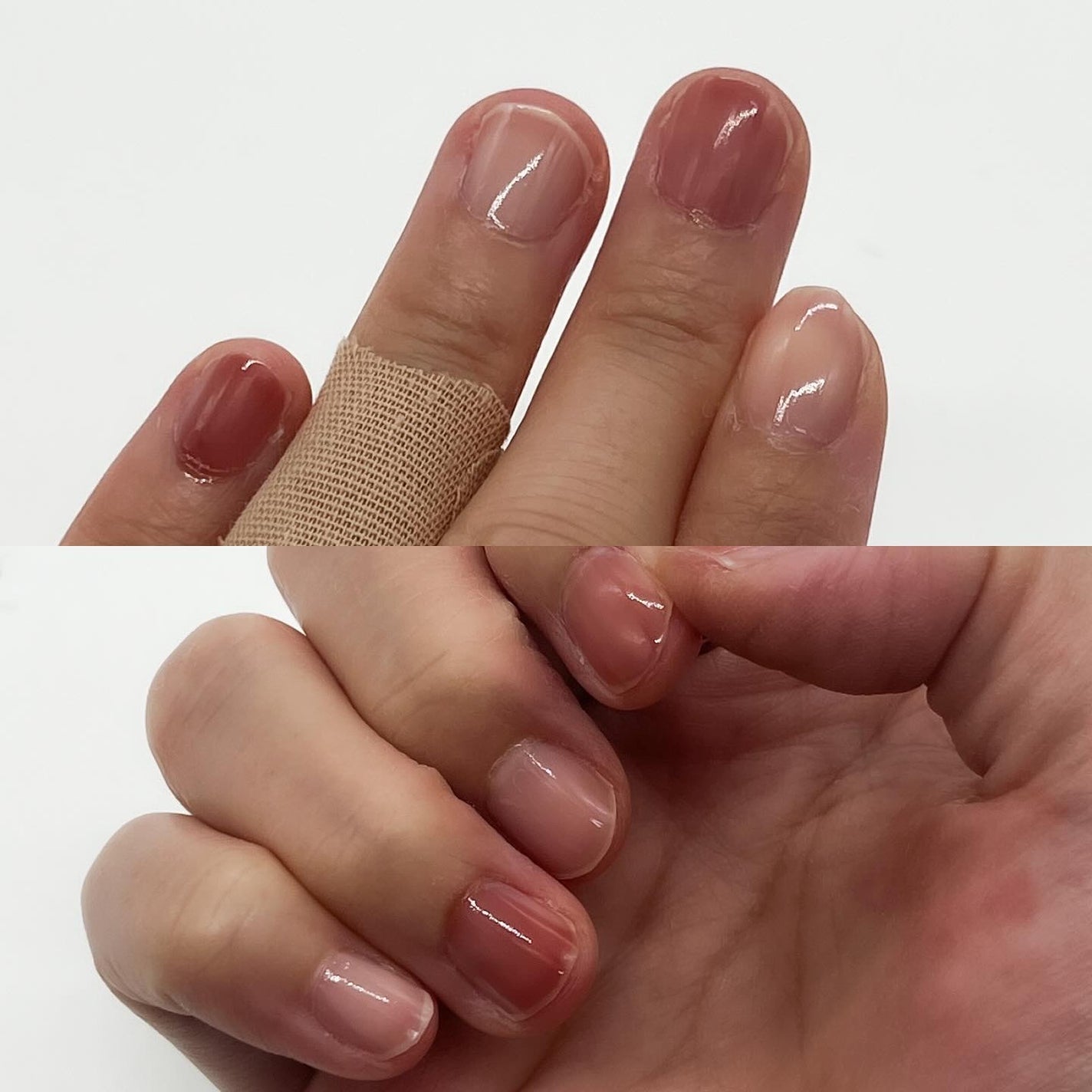 ネイルホリック つめ用ファンデ/ネイルホリック/ネイルトップコートを使ったクチコミ(3枚目)