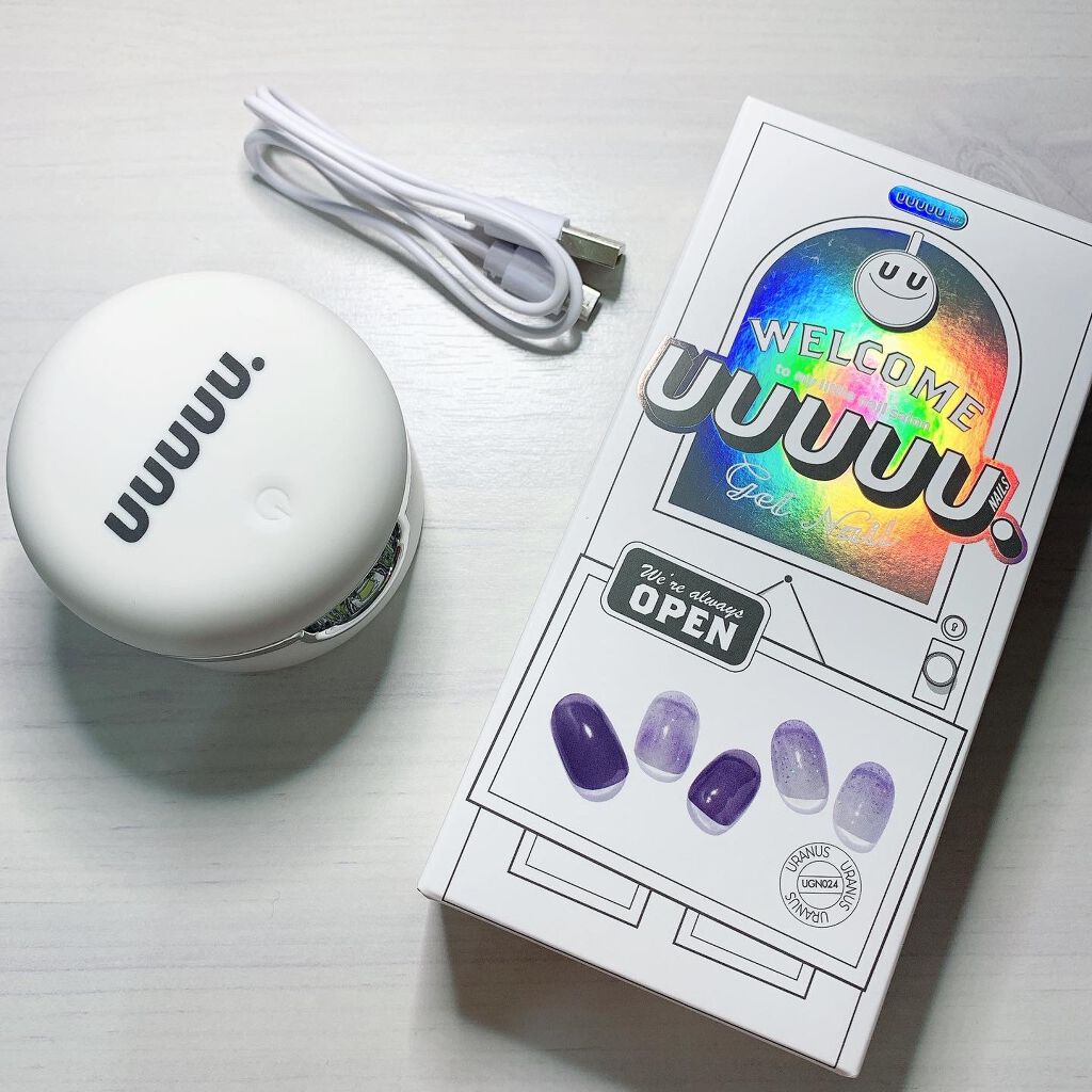 My Little Nail Salon Series 選べるベストジェルネイルセット	/UUUUU./ネイル用品を使ったクチコミ（2枚目）