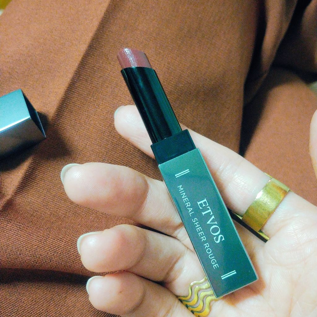 ミネラルシアールージュ/エトヴォス/口紅を使ったクチコミ(2枚目)
