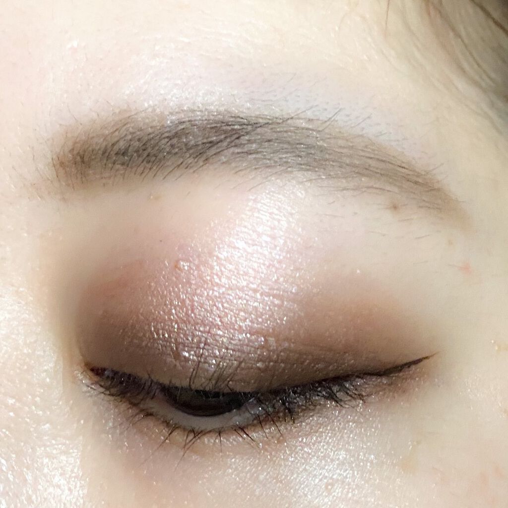 アディクション ザ アイシャドウ パール 027P Cafe Solaire/ADDICTION/単色アイシャドウを使ったクチコミ（3枚目）