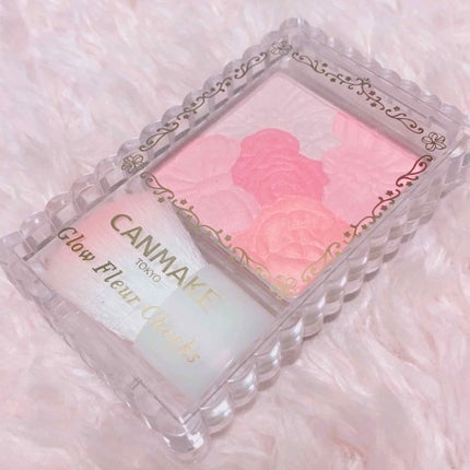 グロウフルールチークス/キャンメイク/パウダーチークを使ったクチコミ(1枚目)