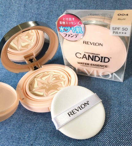 フォトレディ キャンディッド ウォーター エッセンス コンパクト ファンデーション/REVLON/クリーム・エマルジョンファンデーションを使ったクチコミ(1枚目)