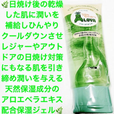 メンターム サンベアーズ アローバジェルのクチコミ「近江兄弟社　メンターム🌿サンベアーズアローバジェル🌿
お肌の乾燥対策🌿　内容量:200g　税抜.....」（1枚目）