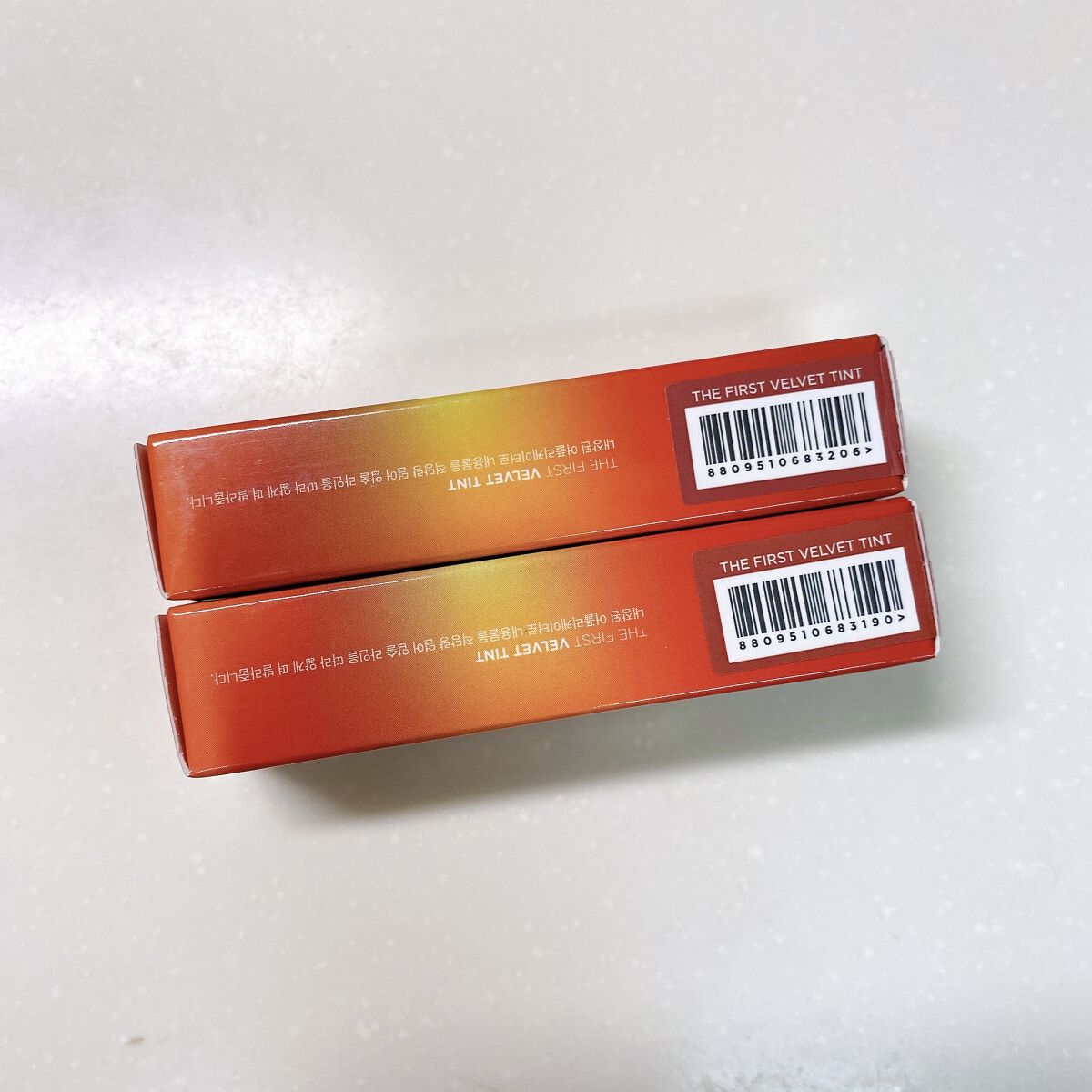 ザ ファースト  ベルベット ティント シーズン３/MERZY/リップティントを使ったクチコミ（3枚目）