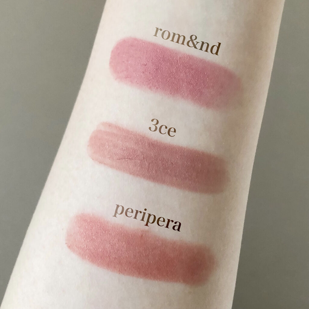 インク エアリー ベルベット スティック/PERIPERA/口紅を使ったクチコミ（3枚目）