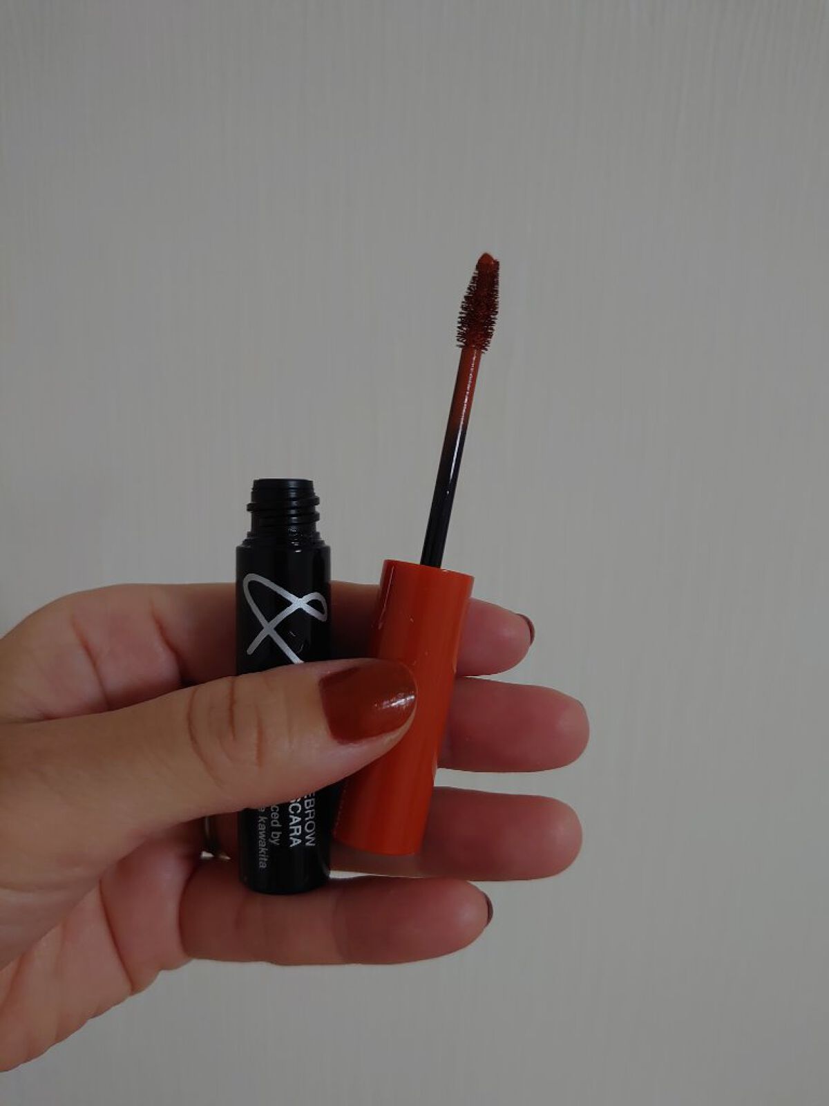 &be アイブロウマスカラ オレンジブラウン/＆be/眉マスカラを使ったクチコミ（3枚目）
