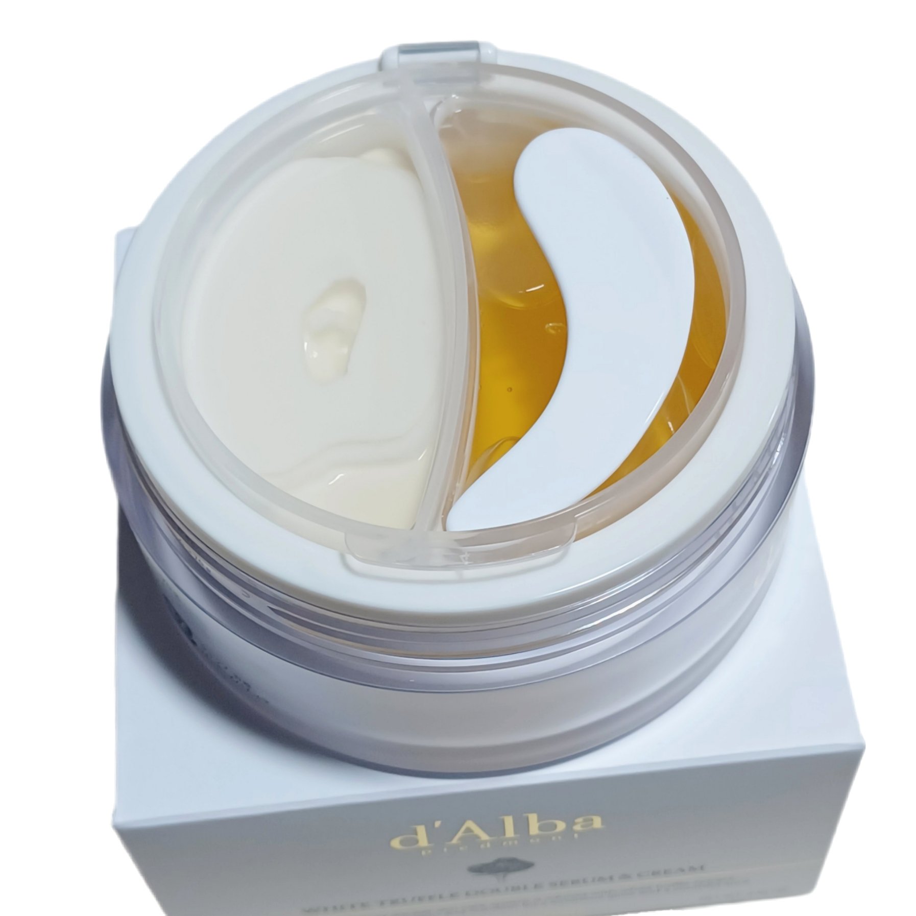 ホワイトトリュフダブルセラムアンドクリーム/ダルバ/フェイスクリームを使ったクチコミ（2枚目）