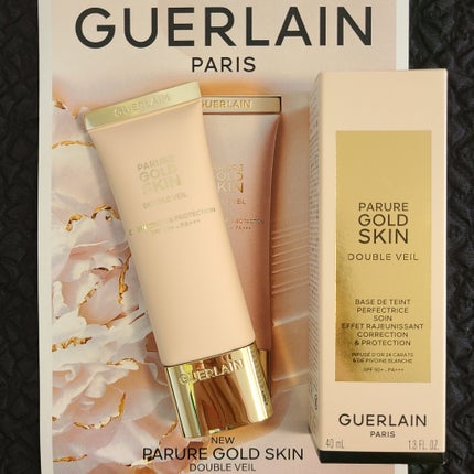 GUERLAIN パリュール ゴールド スキン ダブル ヴェール 40ml 試してみた】パリュール ゴールド スキン ダブル ヴェール