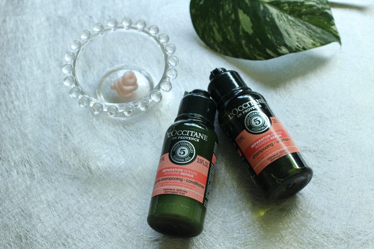 ファイブハーブスリペアリングシャンプー／コンディショナー/L&#39;OCCITANE/シャンプー・コンディショナーを使ったクチコミ（1枚目）