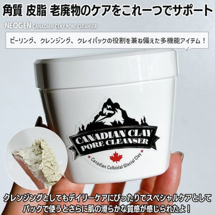 カナディアンクレイ ポア クレンザー/NEOGEN/洗い流すパック・マスクを使ったクチコミ(2枚目)