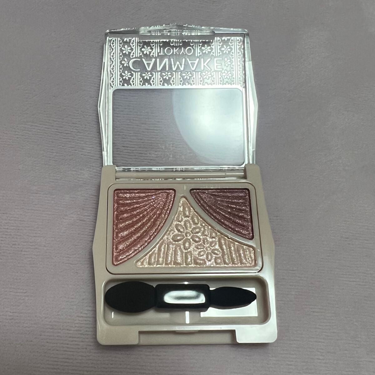 ジューシーピュアアイズ/キャンメイク/アイシャドウパレットを使ったクチコミ(1枚目)