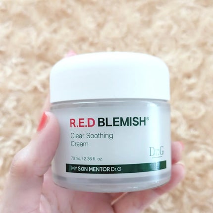 レッドブレミッシュ クリアスージングクリーム/Dr.G/フェイスクリームを使ったクチコミ(6枚目)