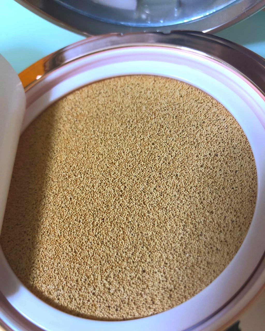 ビッグオーロラグロークッション/CLIO/クッションファンデーションを使ったクチコミ（2枚目）