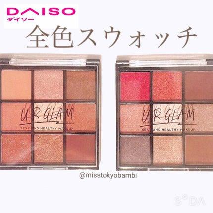 UR GLAM BLOOMING EYE COLOR PALETTE/U R GLAM/アイシャドウパレットを使ったクチコミ(1枚目)