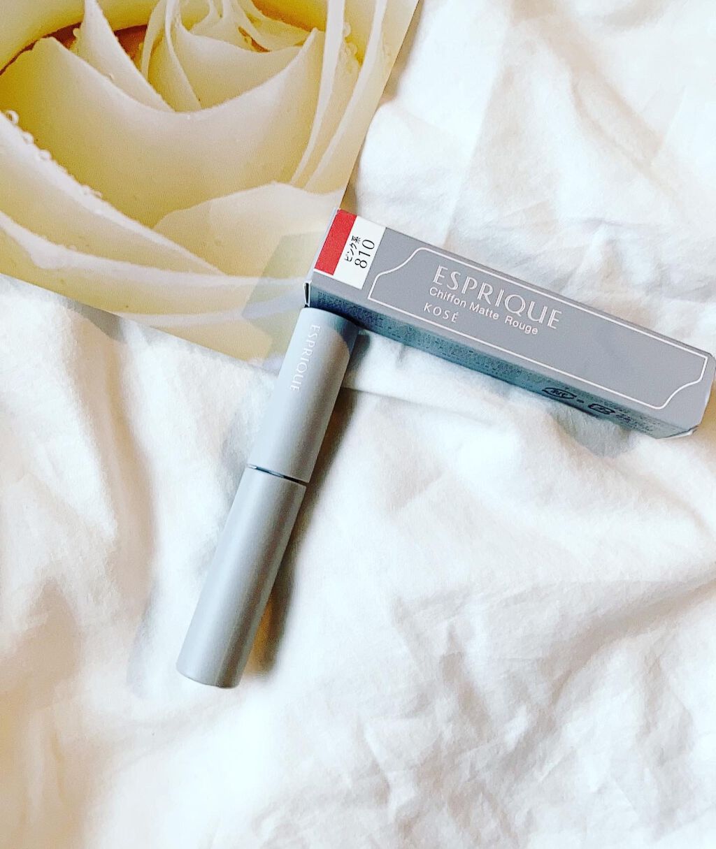 シフォンマット ルージュ/ESPRIQUE/口紅を使ったクチコミ(1枚目)