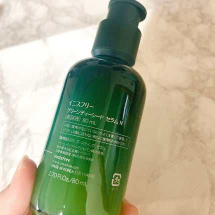 グリーンティーシード セラム N/innisfree/美容液を使ったクチコミ(3枚目)