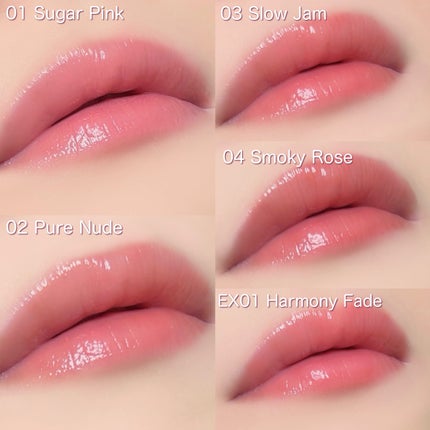 トーン ペタル ブルーミング グロス/to/one/リップグロスを使ったクチコミ(5枚目)