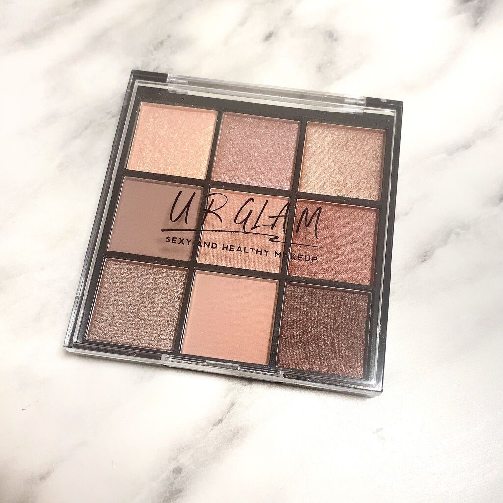 UR GLAM BLOOMING EYE COLOR PALETTE/U R GLAM/アイシャドウパレットを使ったクチコミ(1枚目)