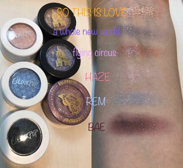 Super Shock Shadow/ColourPop/パウダーアイシャドウを使ったクチコミ（2枚目）